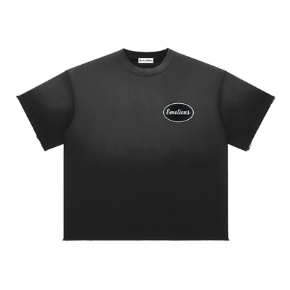 Sun Fade Raw Edge T-Shirt