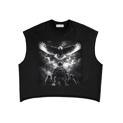 French Terry Boxy Tank Top