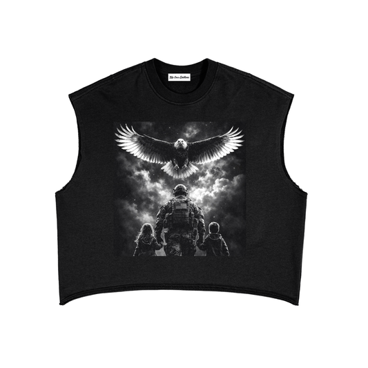 French Terry Boxy Tank Top