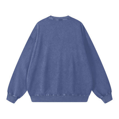 Snow Washed Oversized Sweatshirt