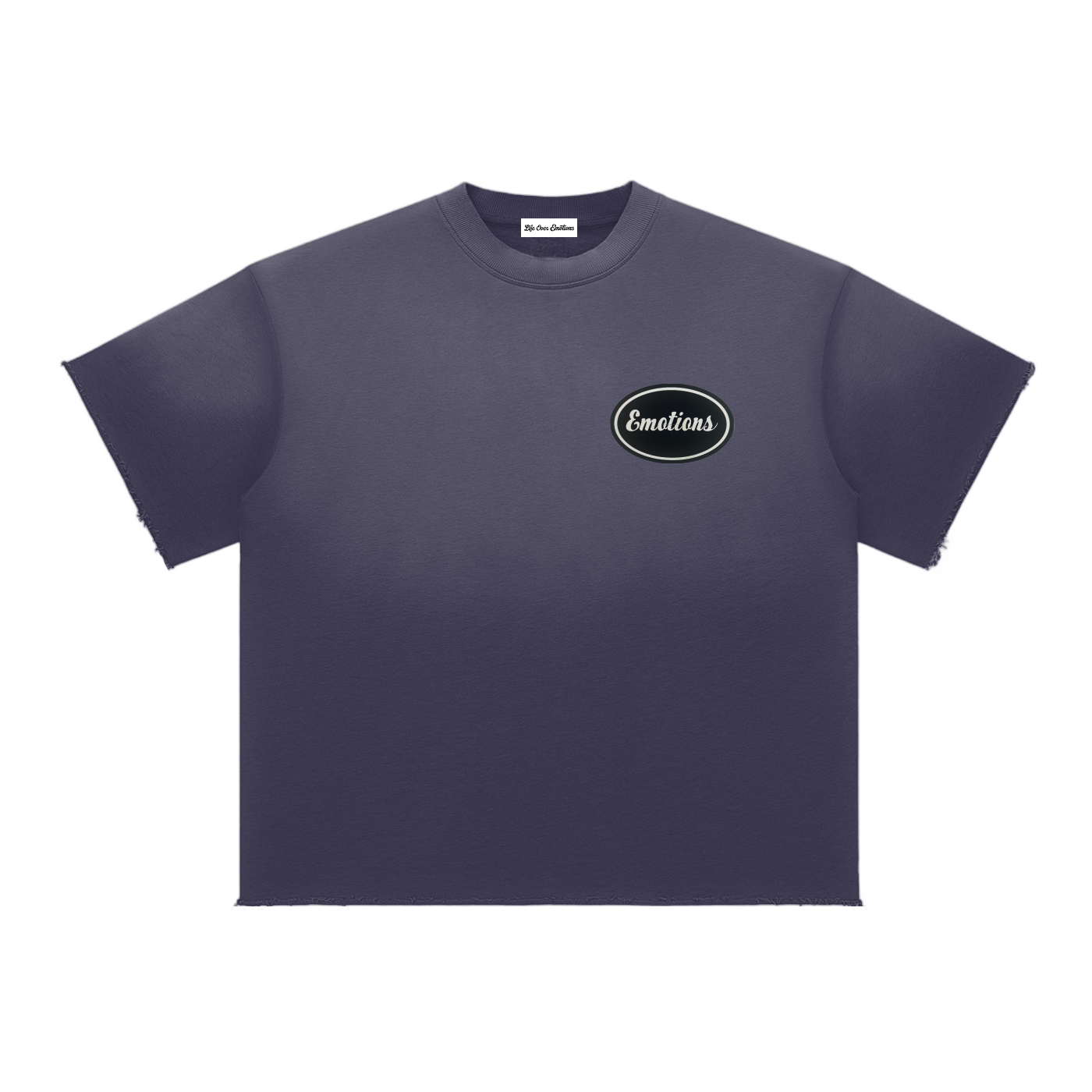 Sun Fade Raw Edge T-Shirt