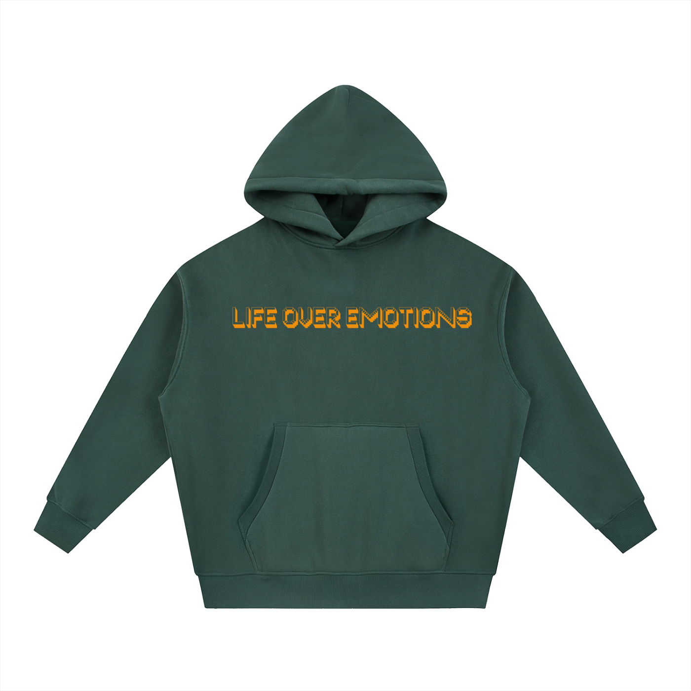 Essential Oversized Boxy Fit Fleece Hoodie