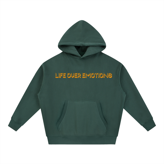 Essential Oversized Boxy Fit Fleece Hoodie